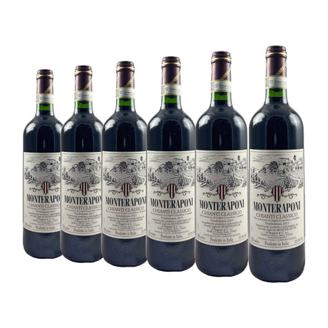 Monteraponi Chianti Classico DOCG 2023, case of six 75cl bottles